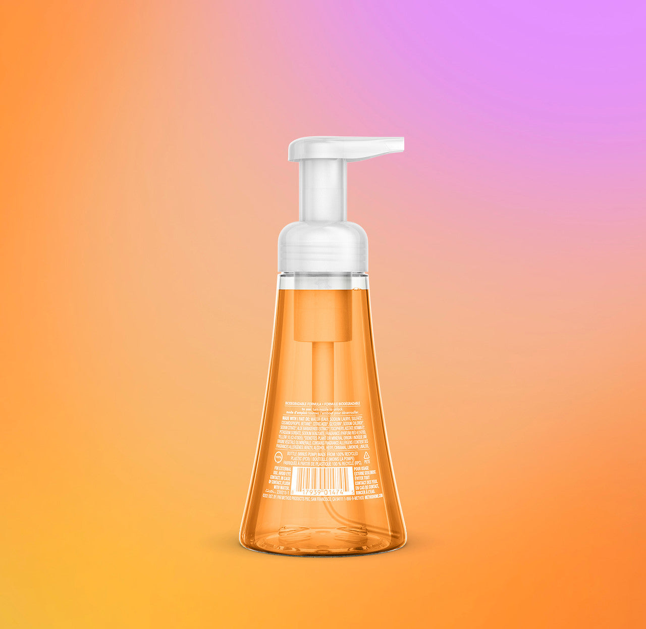 foaming hand wash - orange ginger. 10 fl oz - Image 3