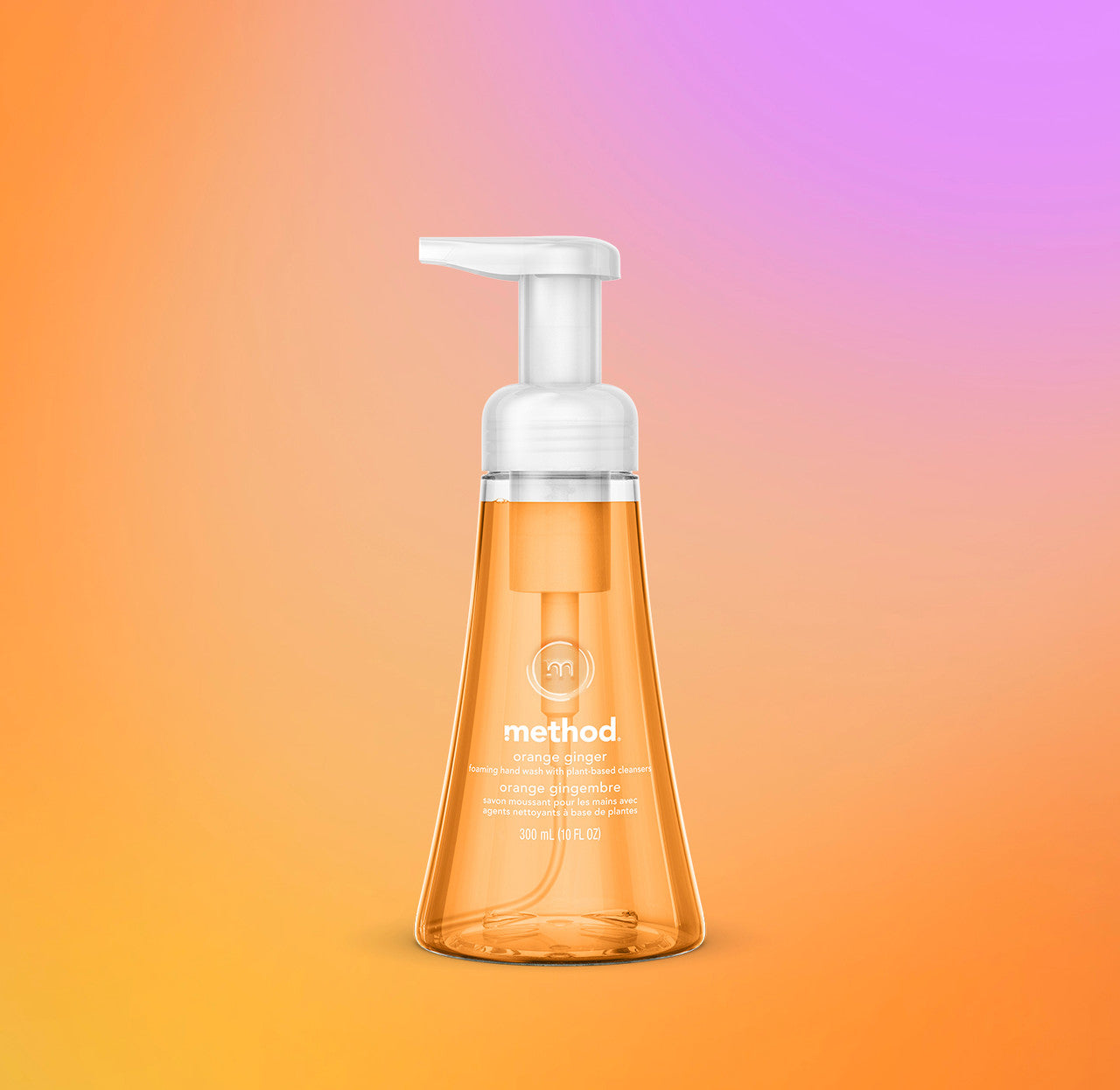 foaming hand wash - orange ginger. 10 fl oz - Image 2