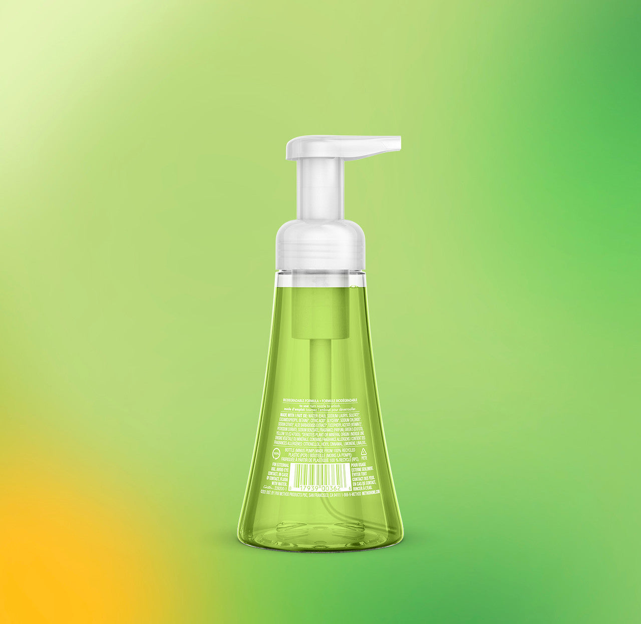 foaming hand wash - green tea + aloe. 10 fl oz - Image 3