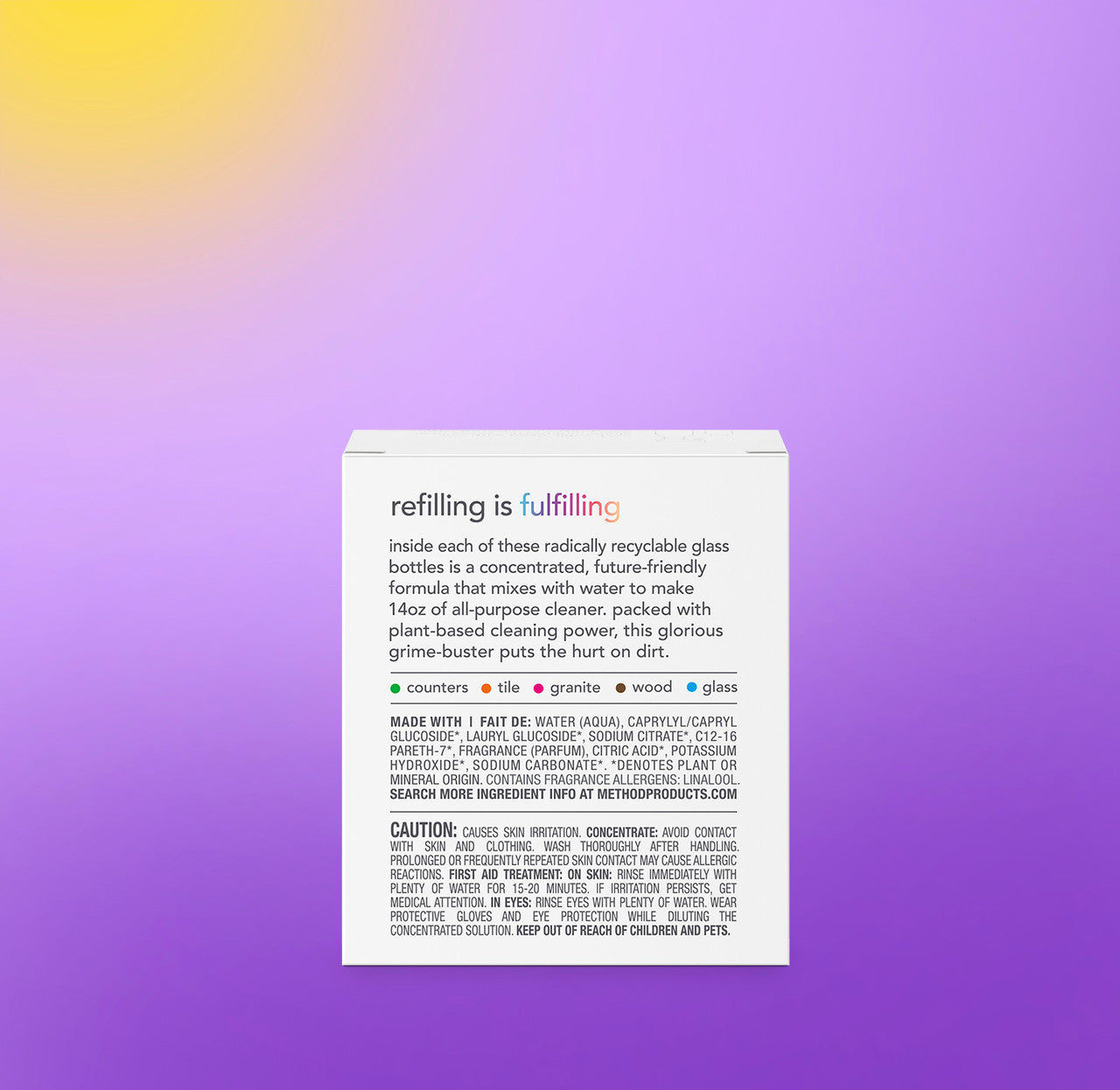 all-purpose cleaner: 2-pack concentrated refill - french lavender. 2 fl oz - Image 3