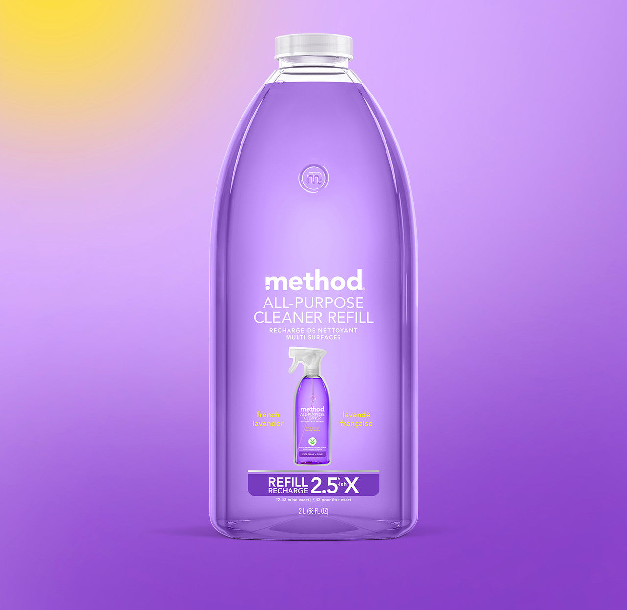 all-purpose cleaner refill - french lavender. 68 fl oz - Image 2