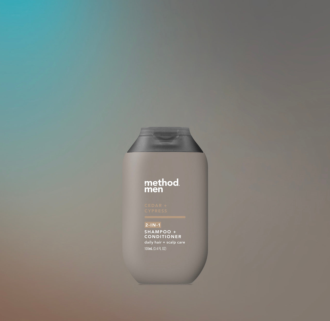 men 2-in-1 shampoo + conditioner - cedar + cypress. 3.4 fl oz - Image 2