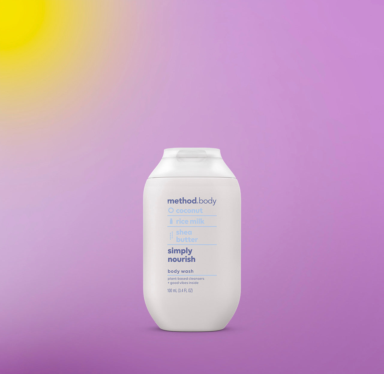 body wash - simply nourish. 3.4 fl oz - Image 2