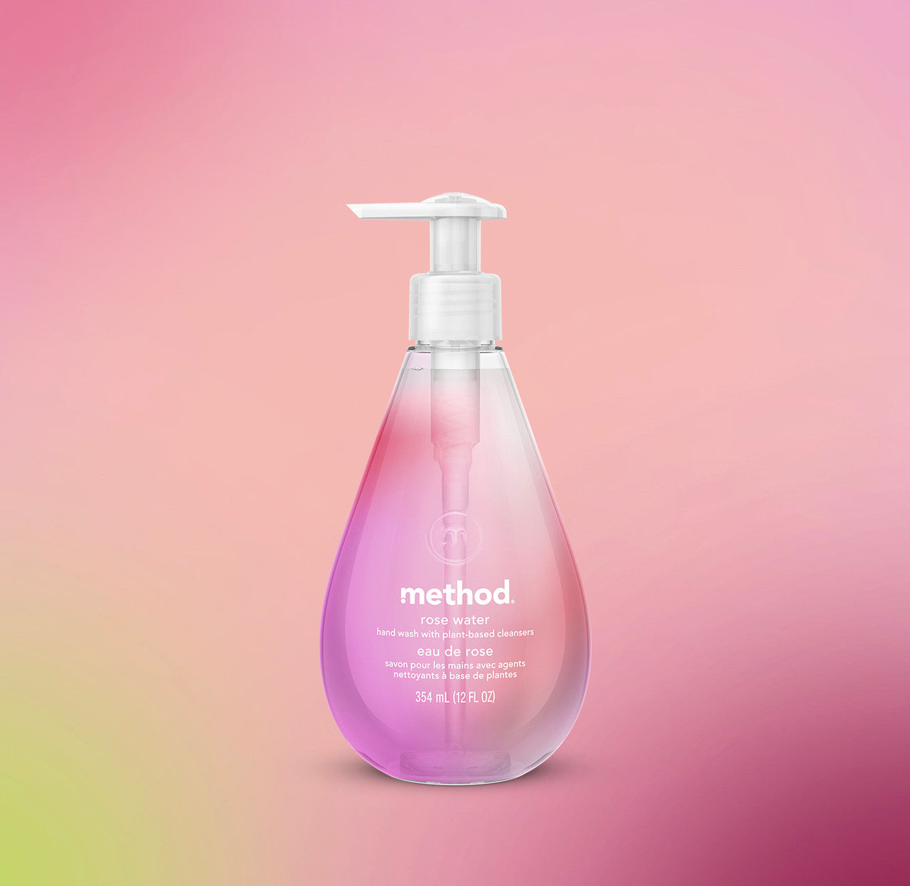 gel hand wash - rose water. 12 fl oz - Image 2