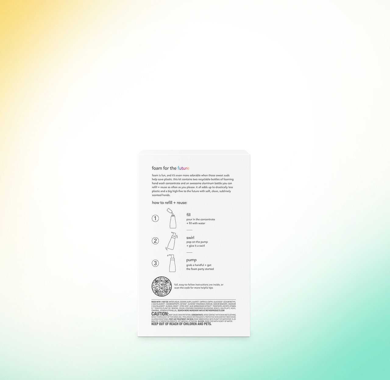 foaming hand wash: concentrates starter kit - sea minerals. 10 fl oz - Image 3