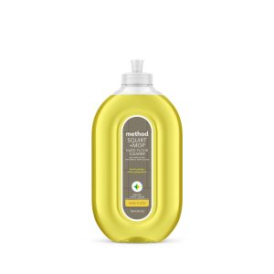 squirt + mop hard floor cleaner - lemon ginger. 25 fl oz