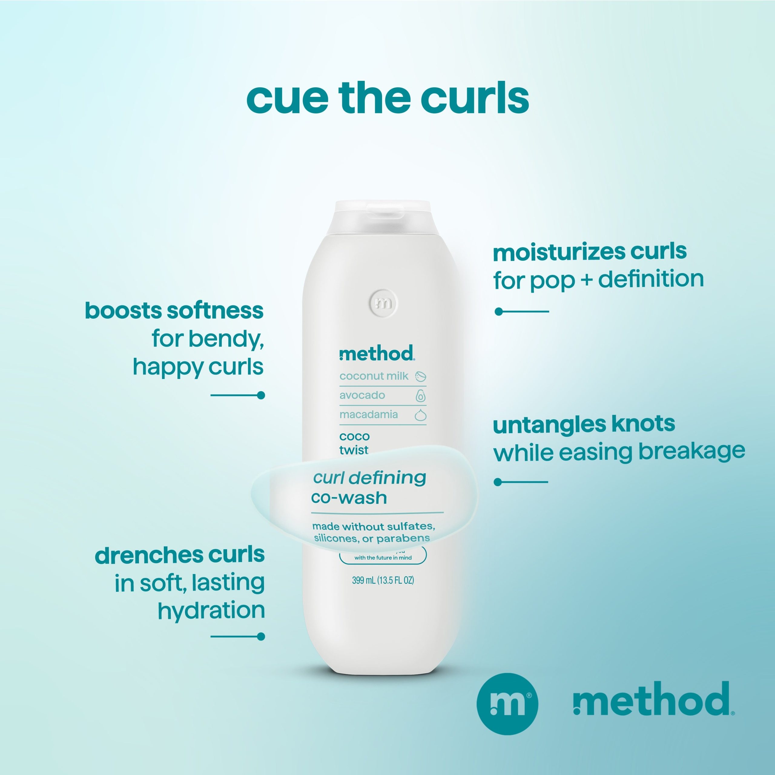 curl defining co-wash - coco twist. 13.5 fl oz - Image 6