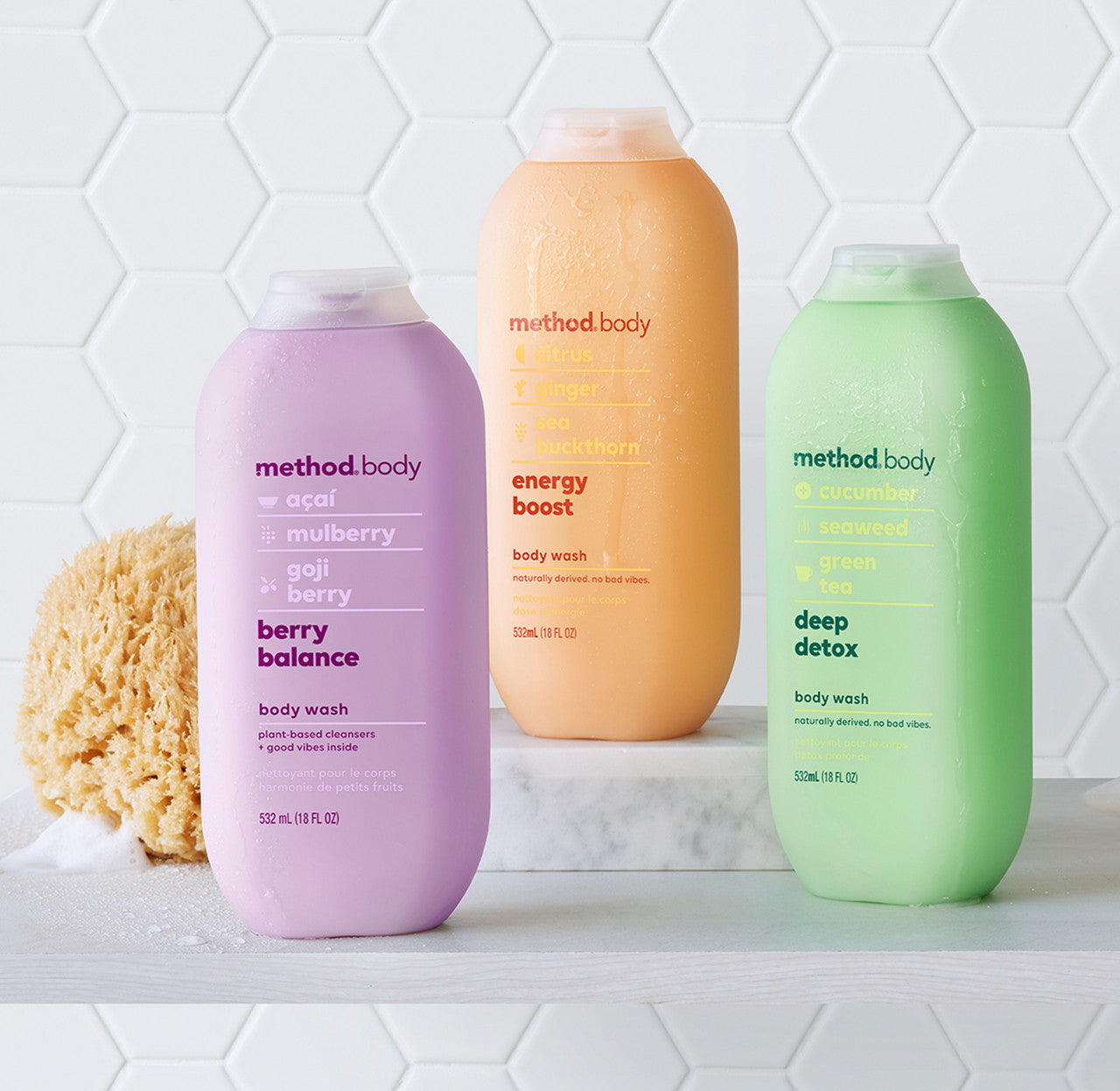 body wash - berry balance. 18 fl oz - Image 5