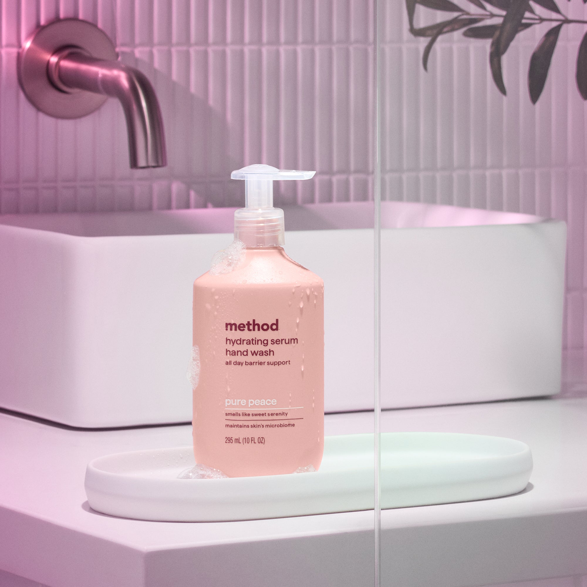 hydrating serum hand wash - pure peace. 10 oz - Image 8