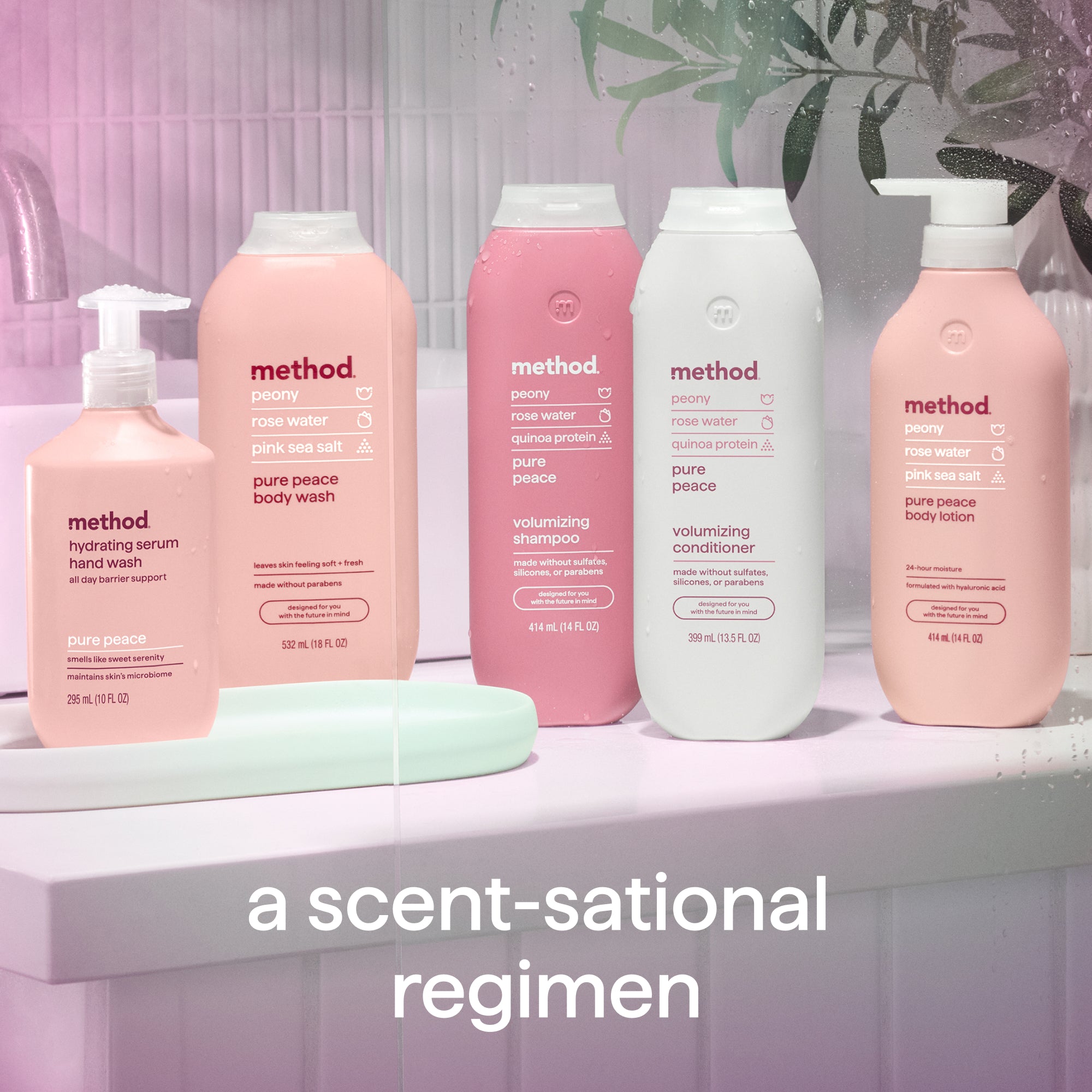 hydrating serum hand wash - pure peace. 10 oz - Image 11