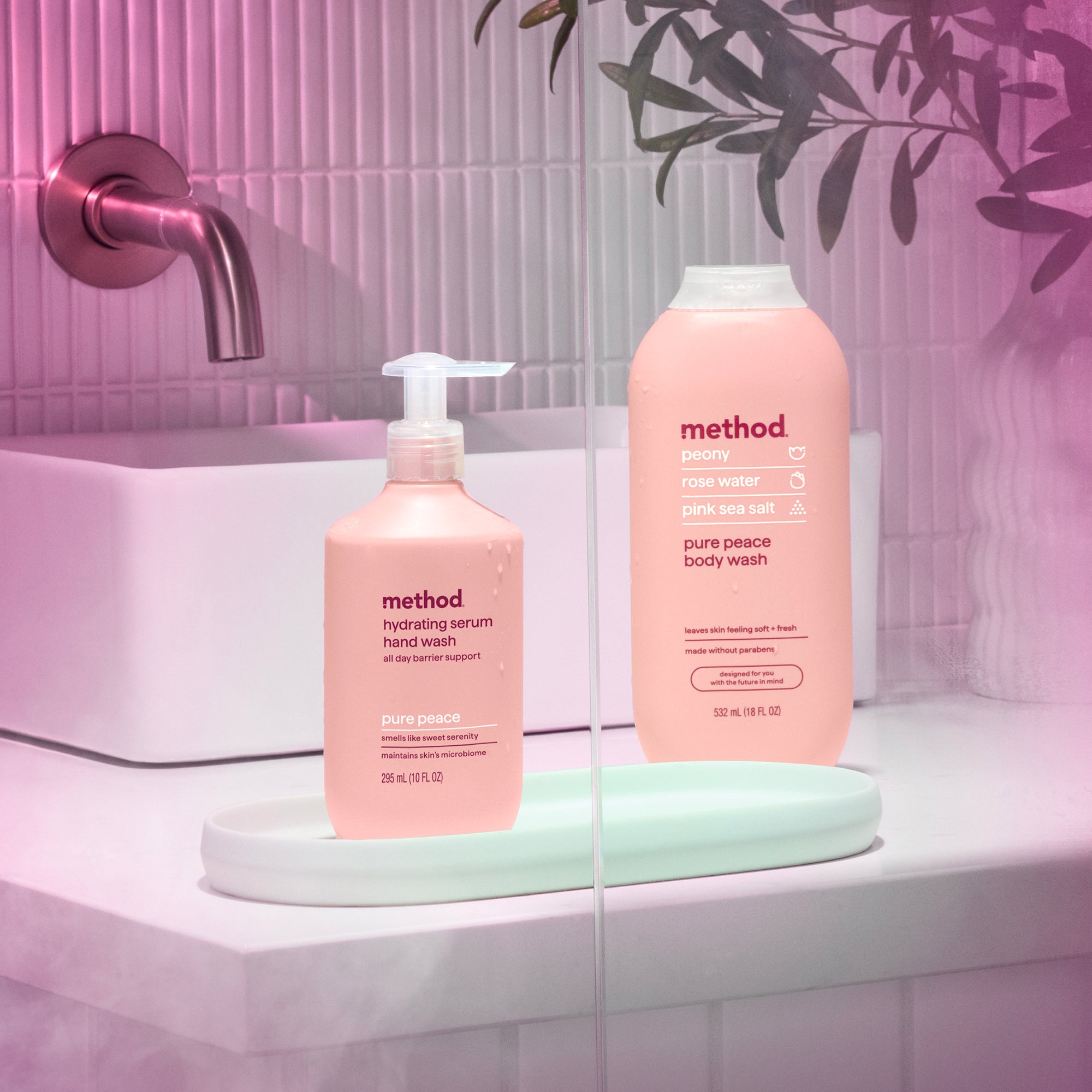 hydrating serum hand wash - pure peace. 10 oz - Image 7