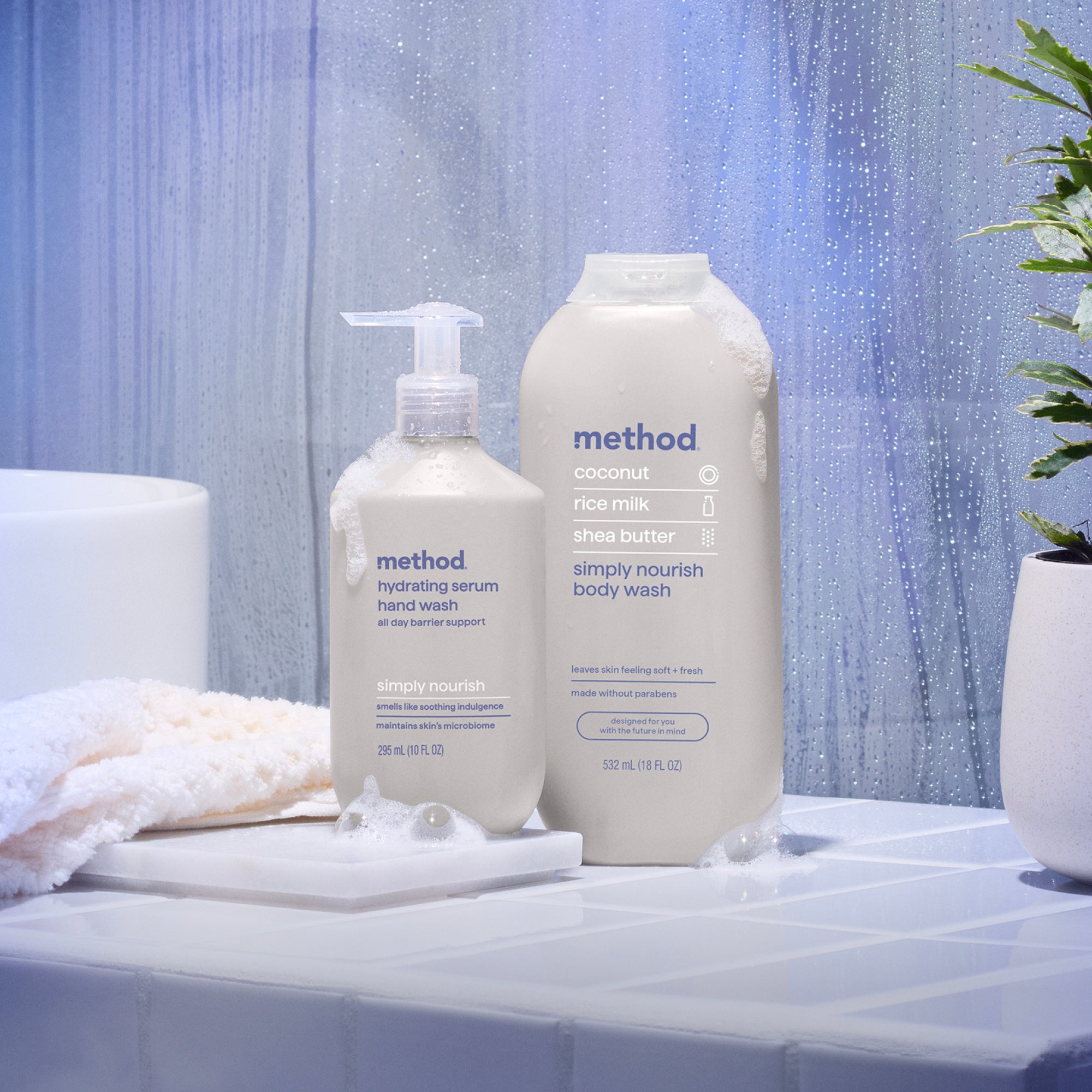 hydrating serum hand wash - simply nourish. 10 oz - Image 6