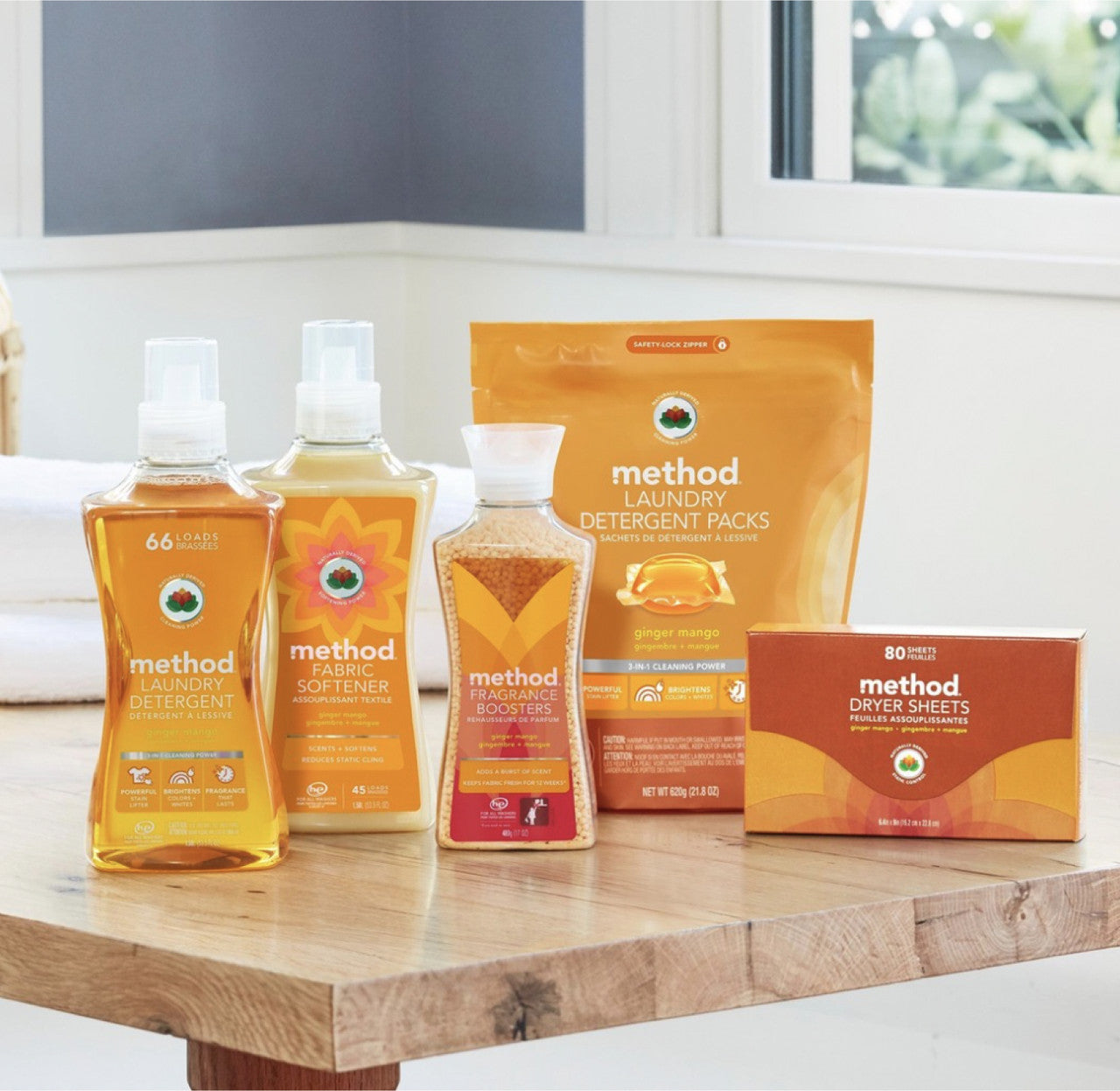 fabric softener 45 loads - ginger mango. 53.5 fl oz - Image 4