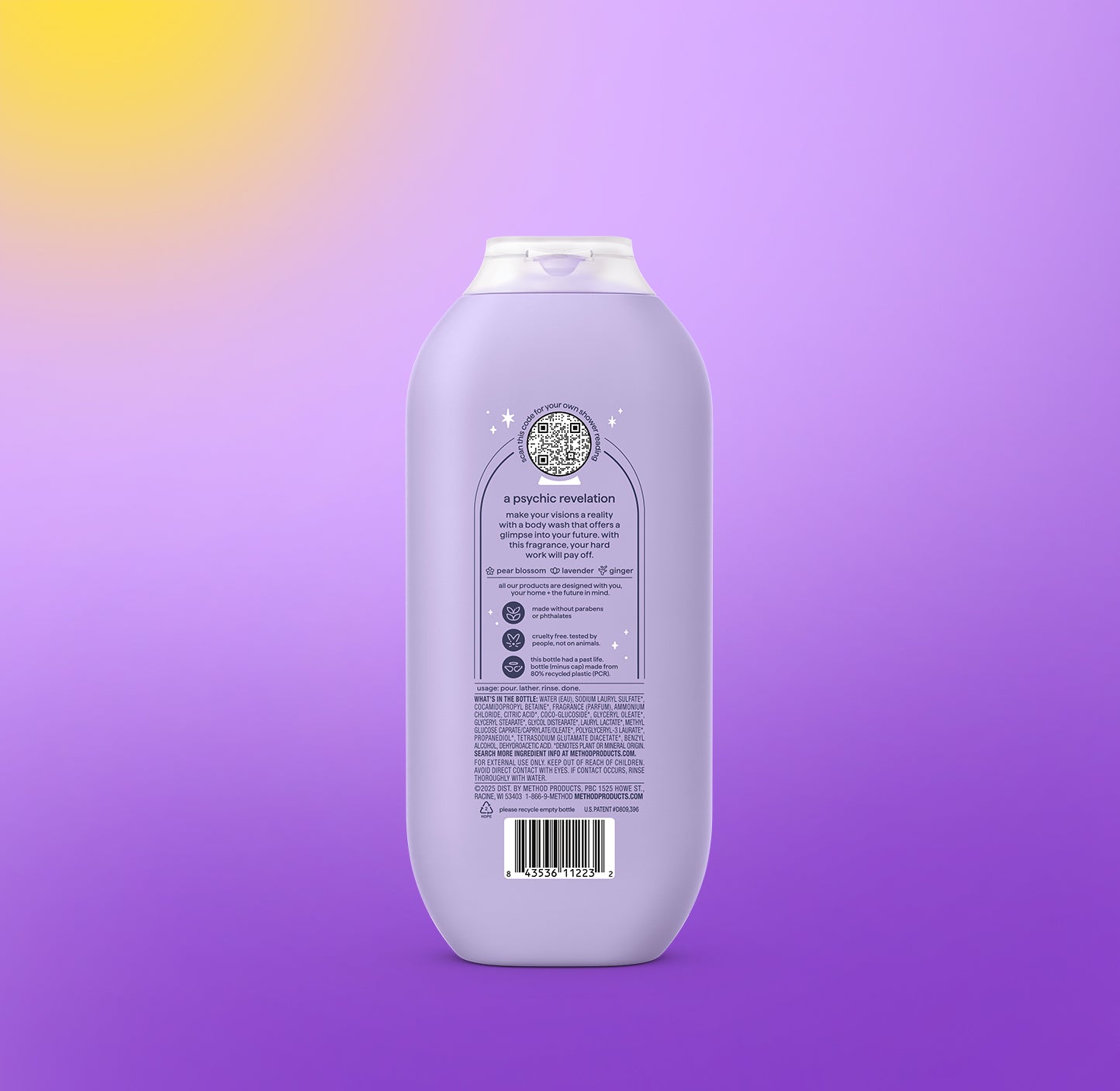 Shower Readings Body Wash. The Innovator. 18oz - Image 3