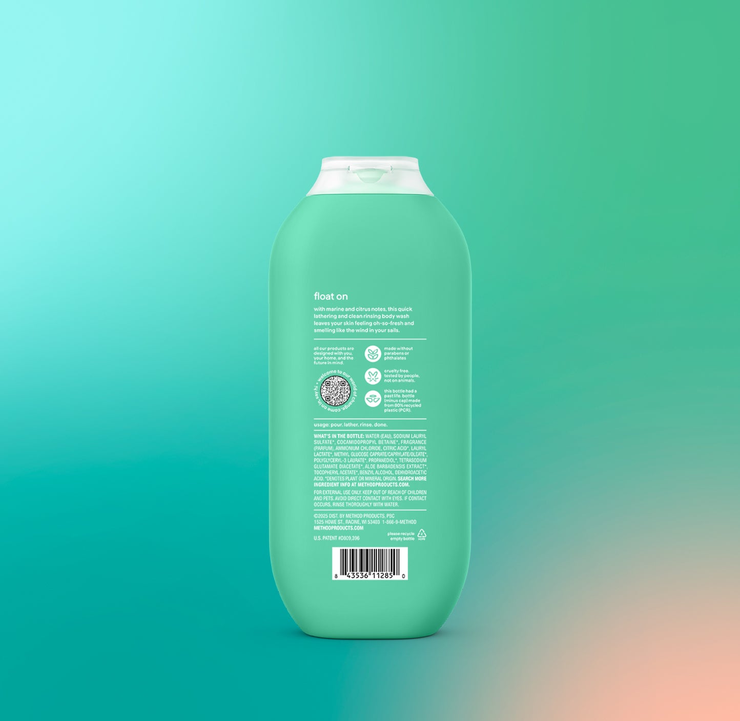 body wash - marine + mist. 18 fl oz - Image 3