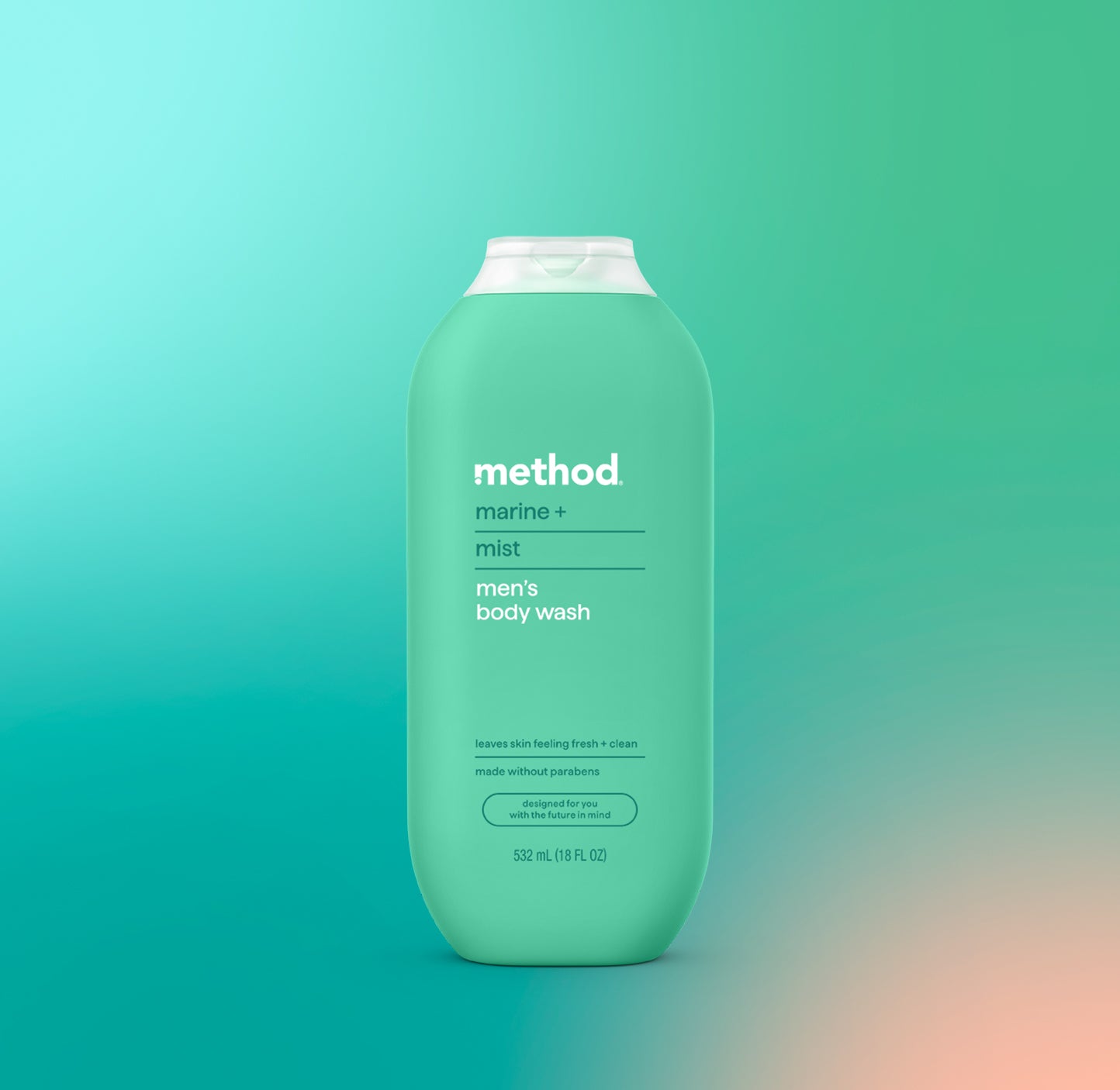 body wash - marine + mist. 18 fl oz - Image 2