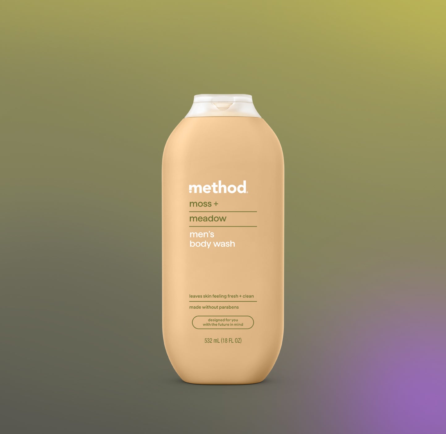 body wash - moss + meadow. 18 fl oz - Image 2