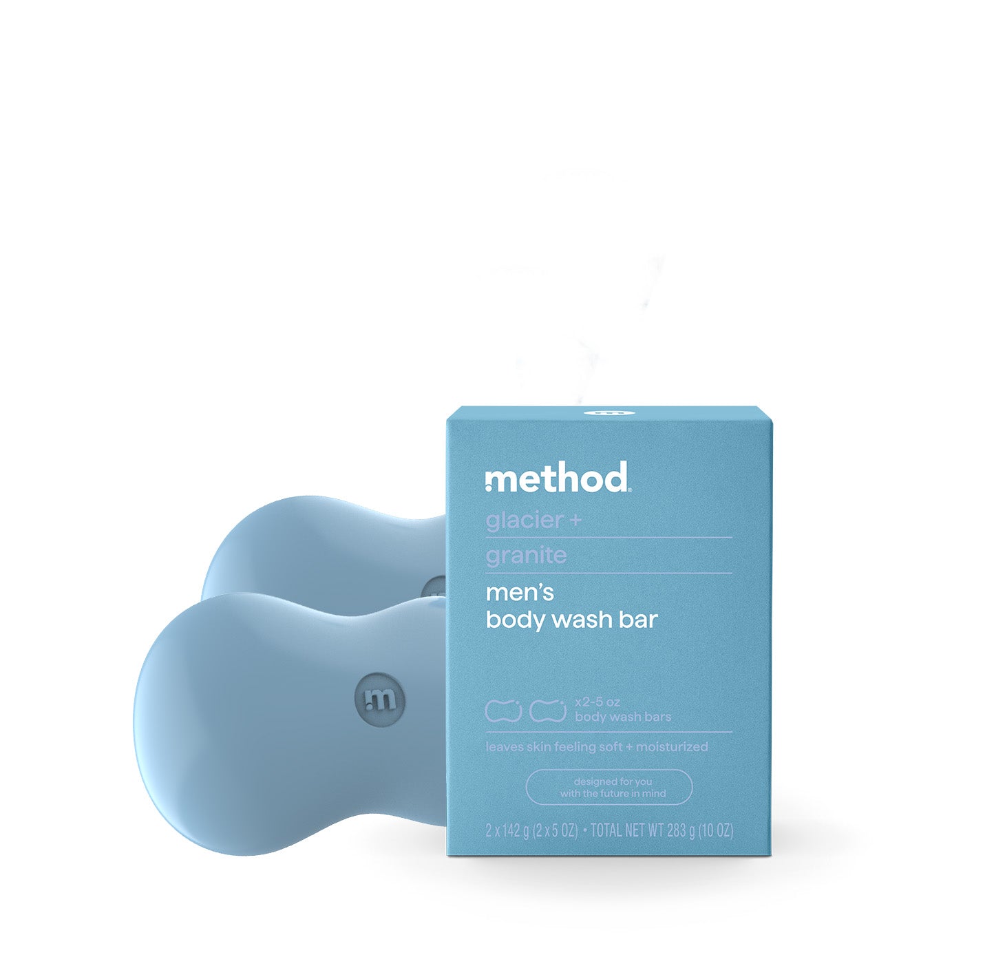 bar soap - glacier + granite. 2 bars