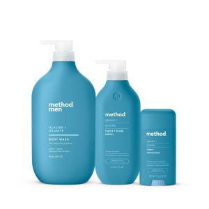 men bundle - glacier + granite. 44.65 oz.