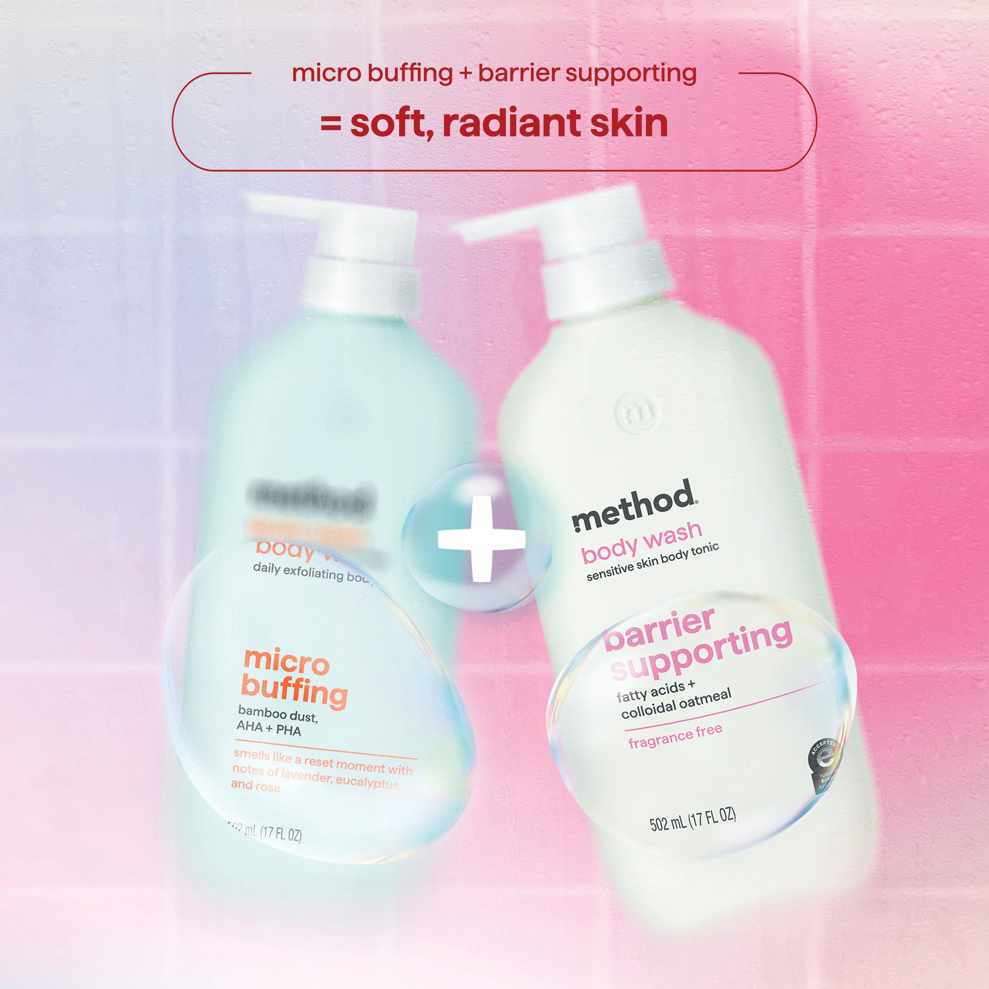 body wash tonic - barrier supporting. fatty acids + colloidal oatmeal. 17 fl oz - Image 10