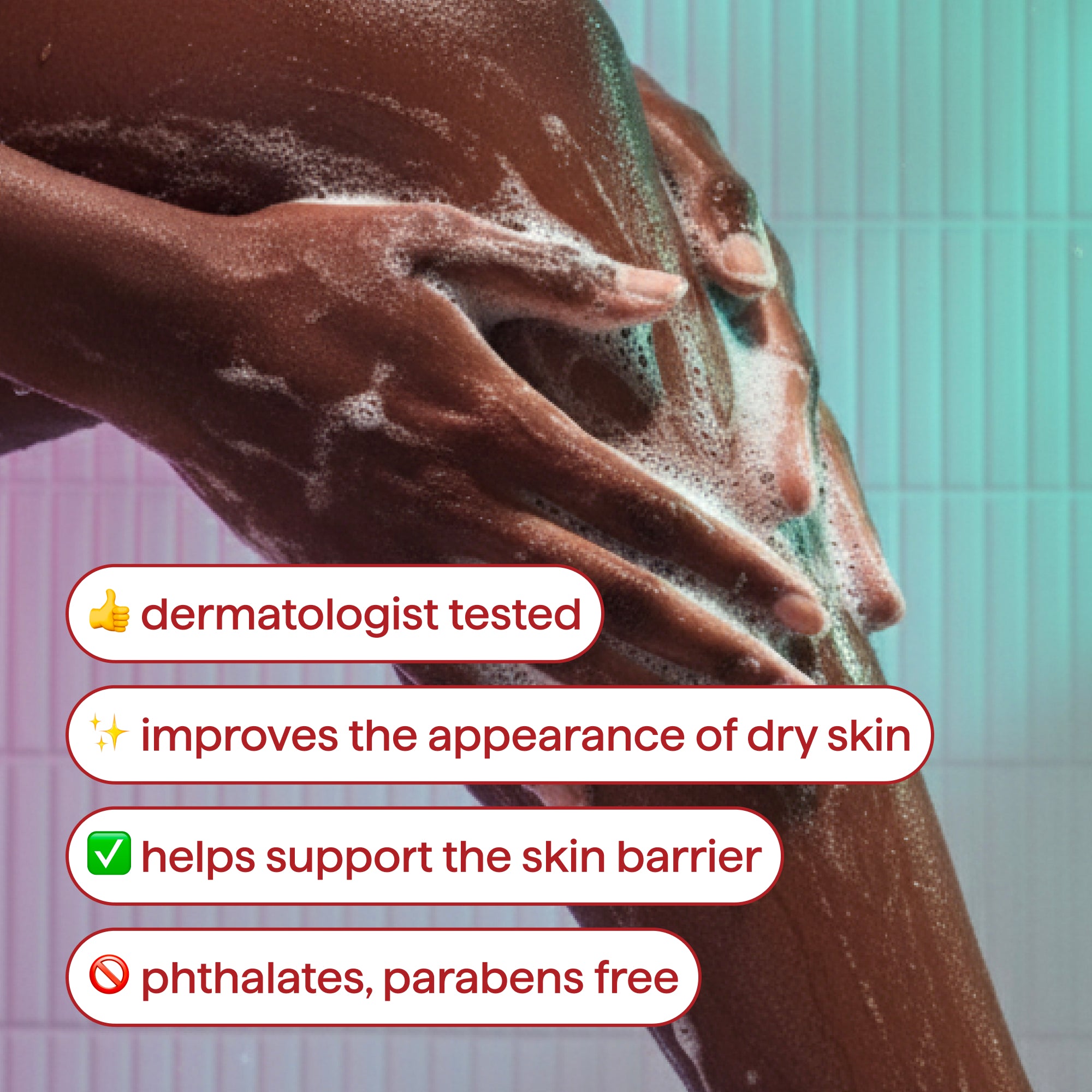 body wash tonic - barrier supporting. fatty acids + colloidal oatmeal. 17 fl oz - Image 6