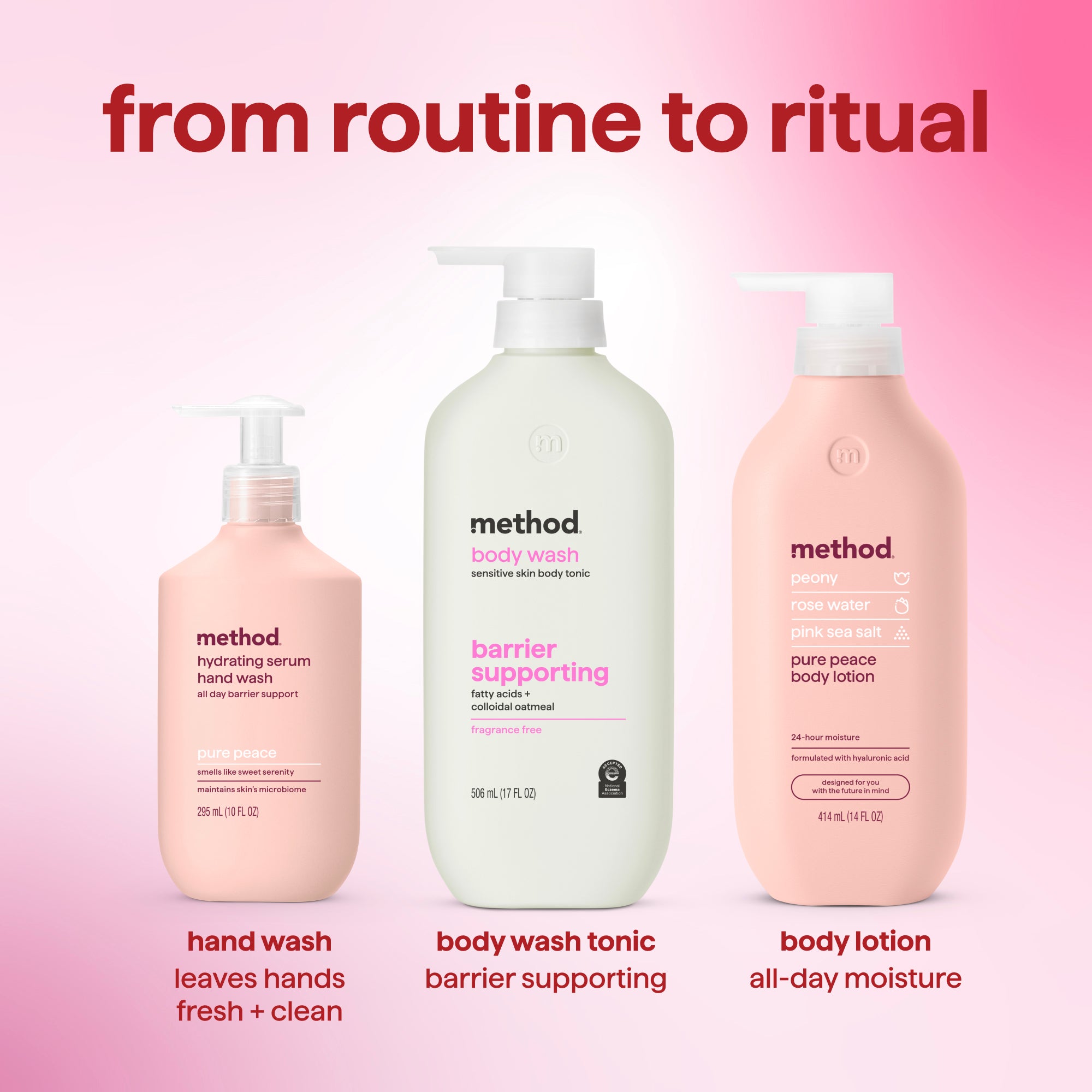 body wash tonic - barrier supporting. fatty acids + colloidal oatmeal. 17 fl oz - Image 9