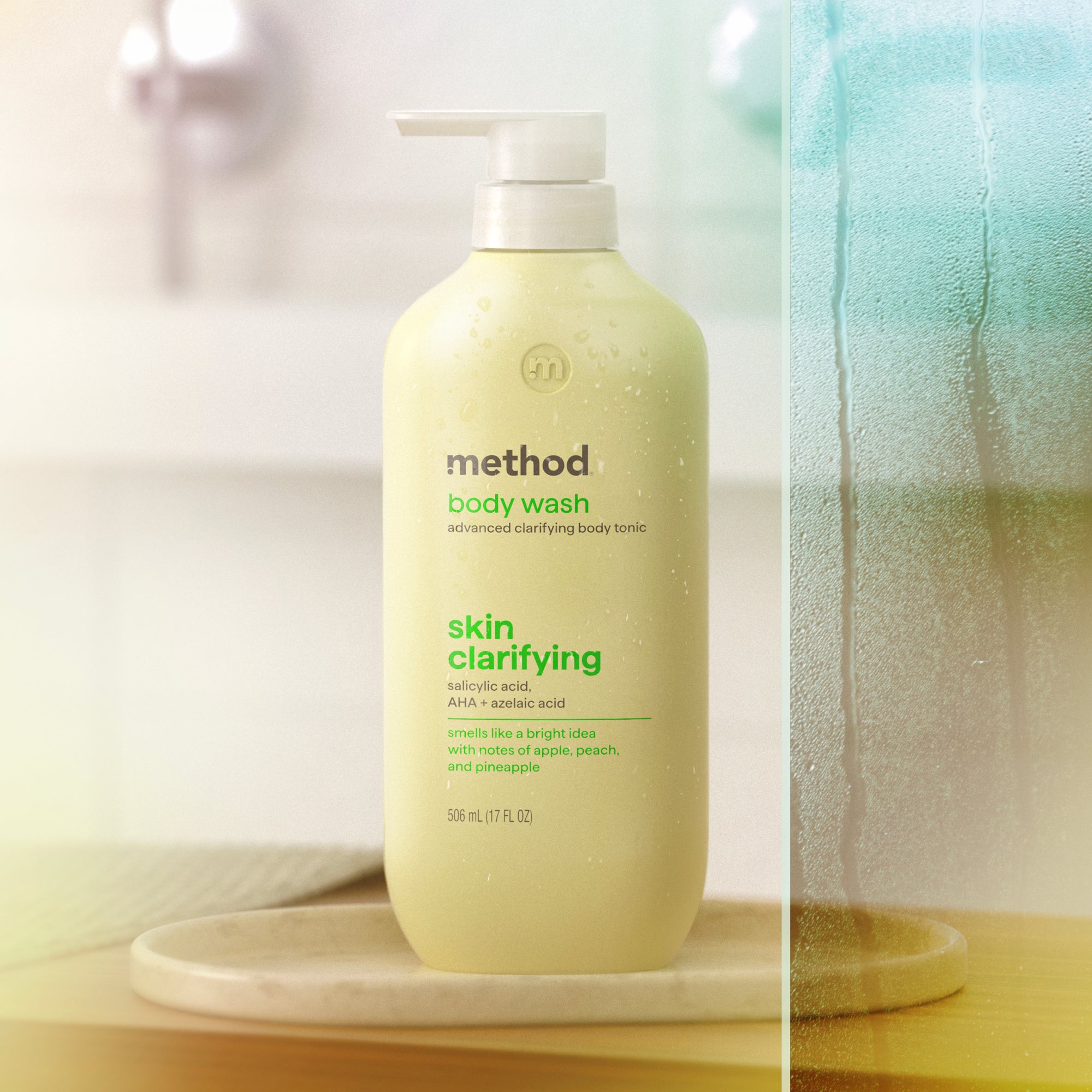 body wash tonic - skin clarifying. salicylic acid. AHA + azelaic acid. 17 fl oz - Image 11