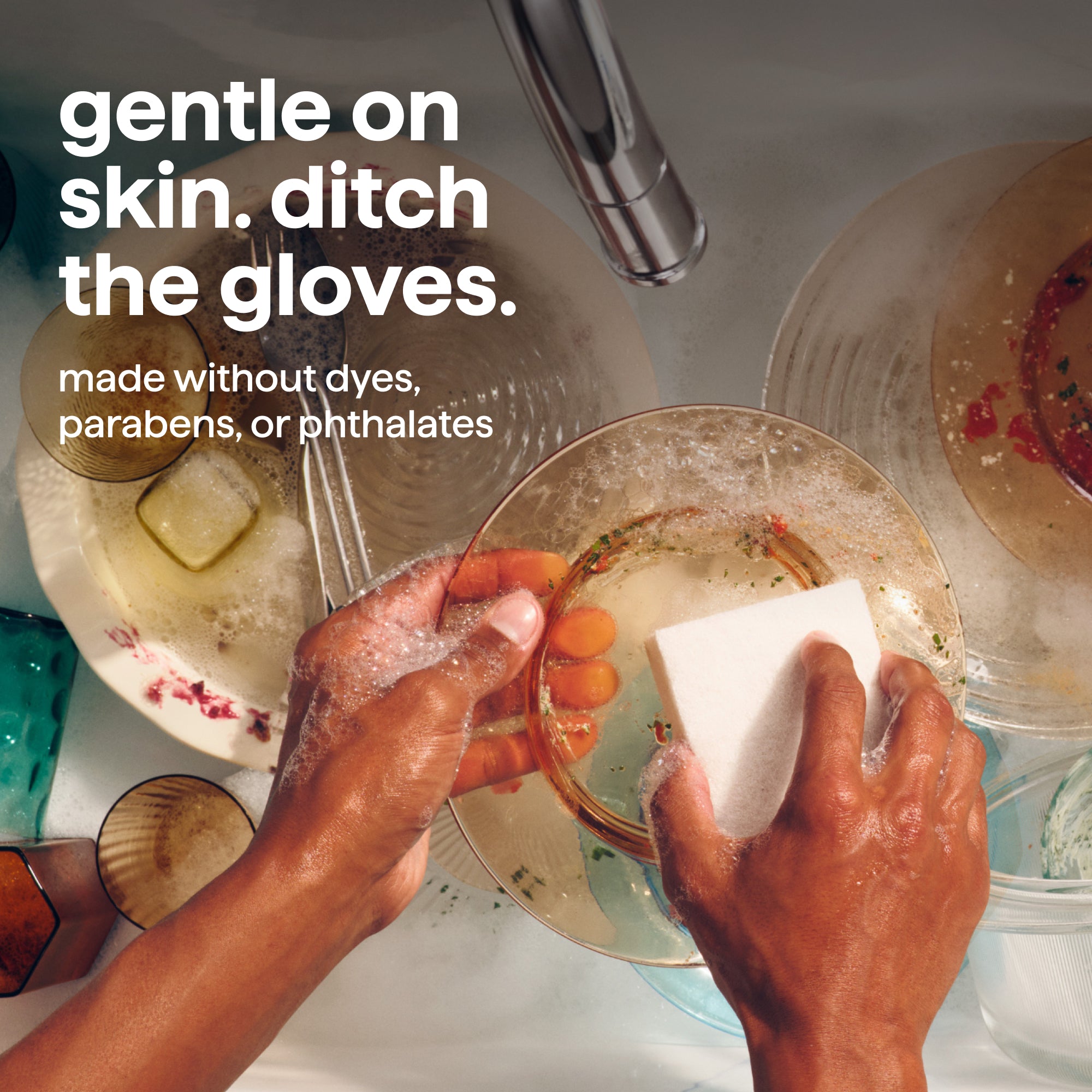 super shine liquid dish soap starter set - free + clear. 64 fl oz - Image 5