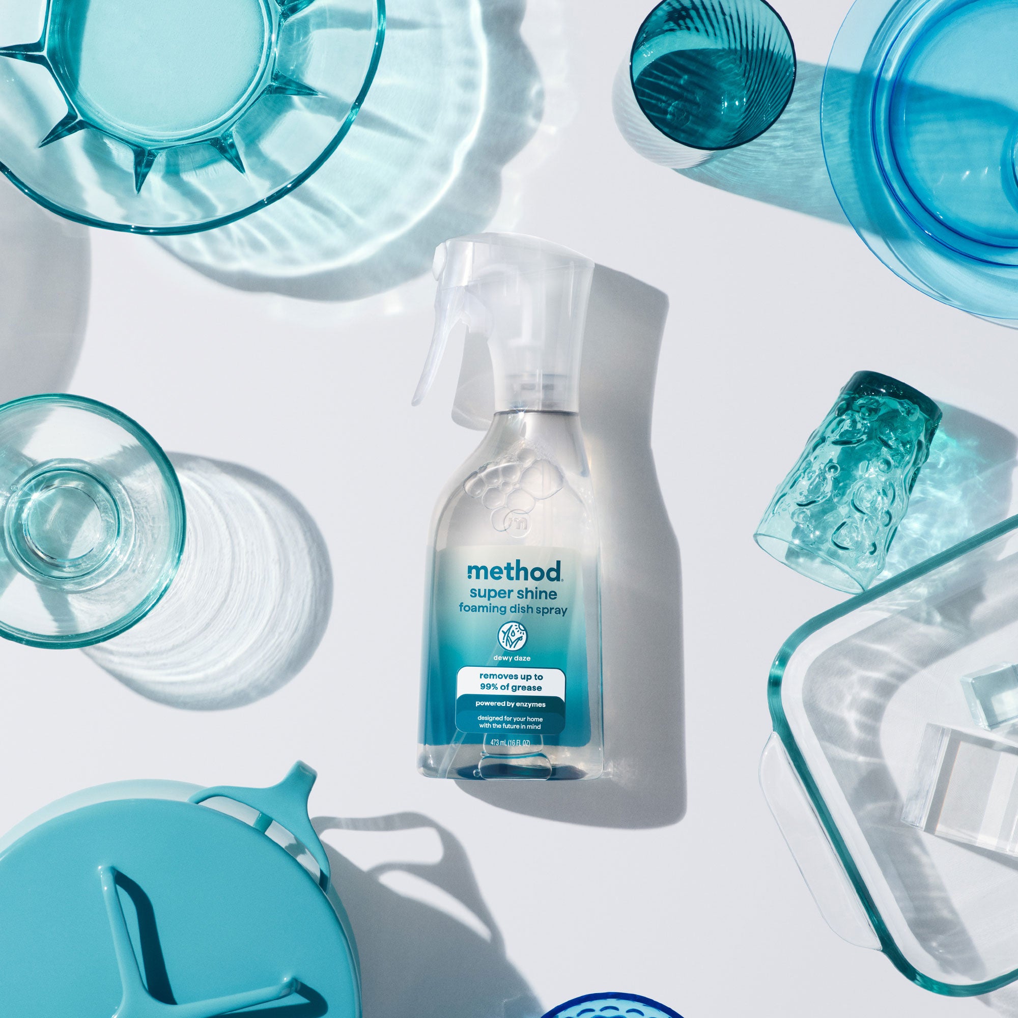 super shine foaming dish spray - dewy daze. 16 fl oz - Image 10