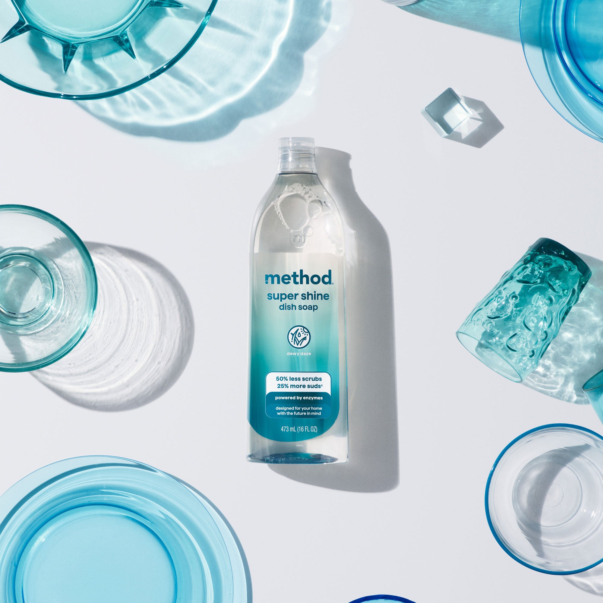 super shine liquid dish soap refill - dewy daze. 48 fl oz - Image 10