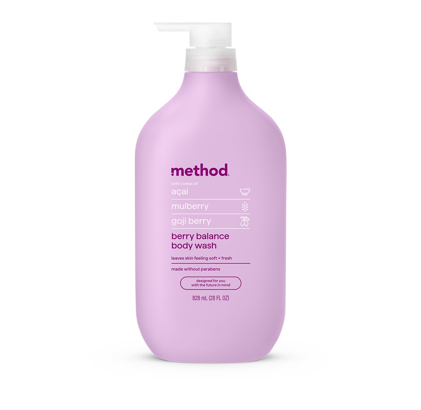 body wash - berry balance. 28 fl oz