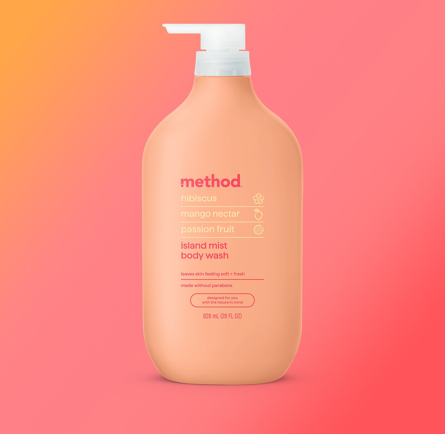 body wash - island mist. 28 fl oz - Image 2