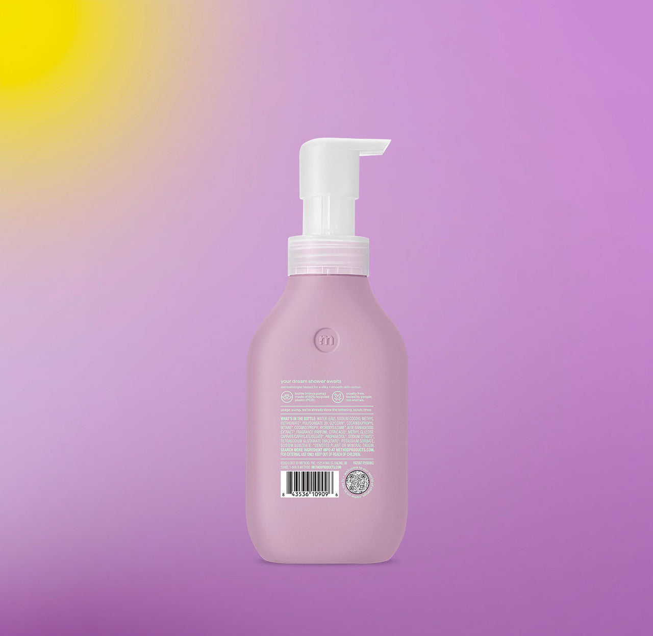 dream foam | foaming body wash - white flower + tuberose. 13.5 fl oz - Image 3