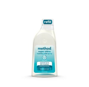 super shine foaming dish spray refill - dewy daze. 16 fl oz