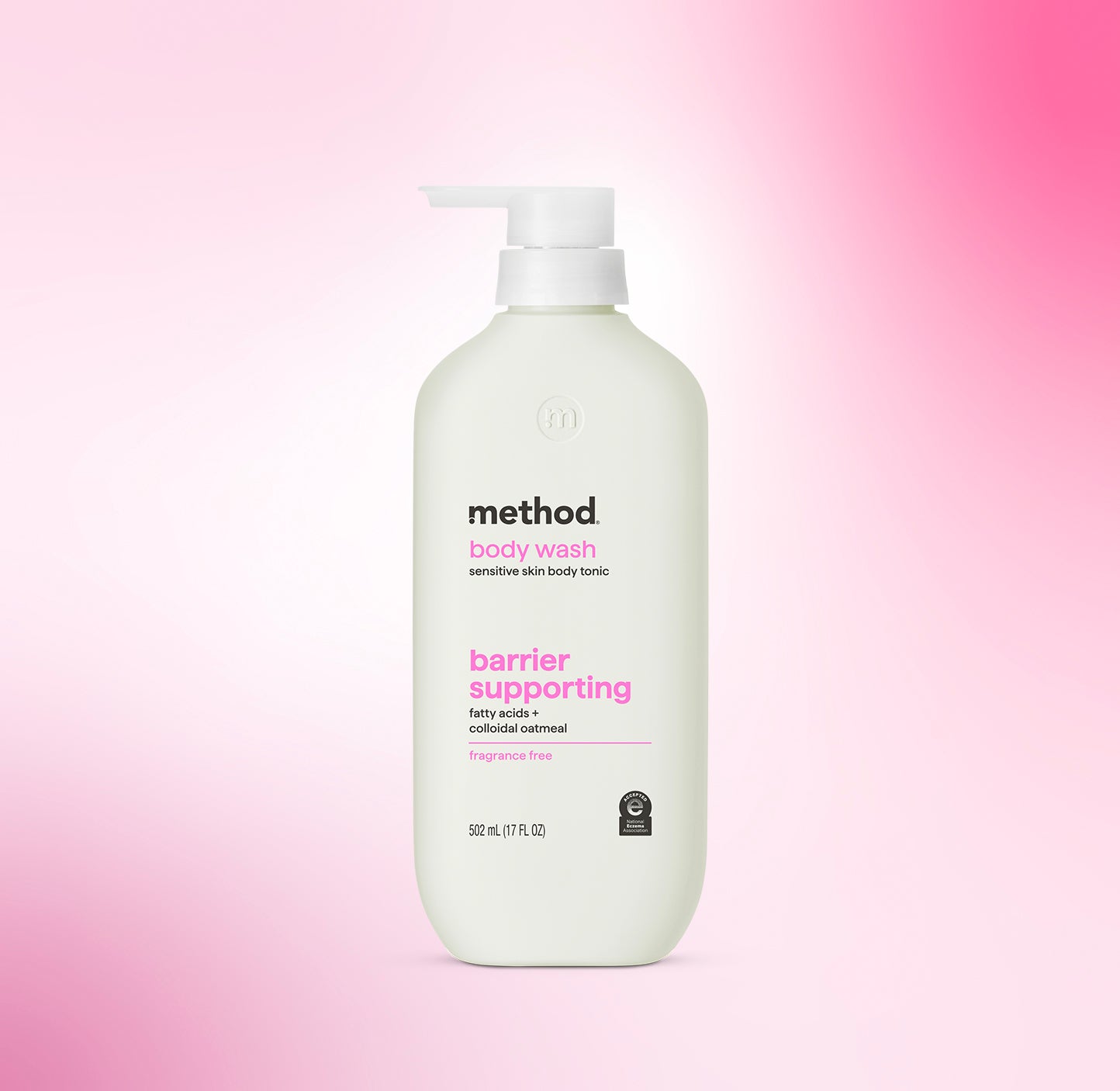 body wash tonic - barrier supporting. fatty acids + colloidal oatmeal. 17 fl oz - Image 2