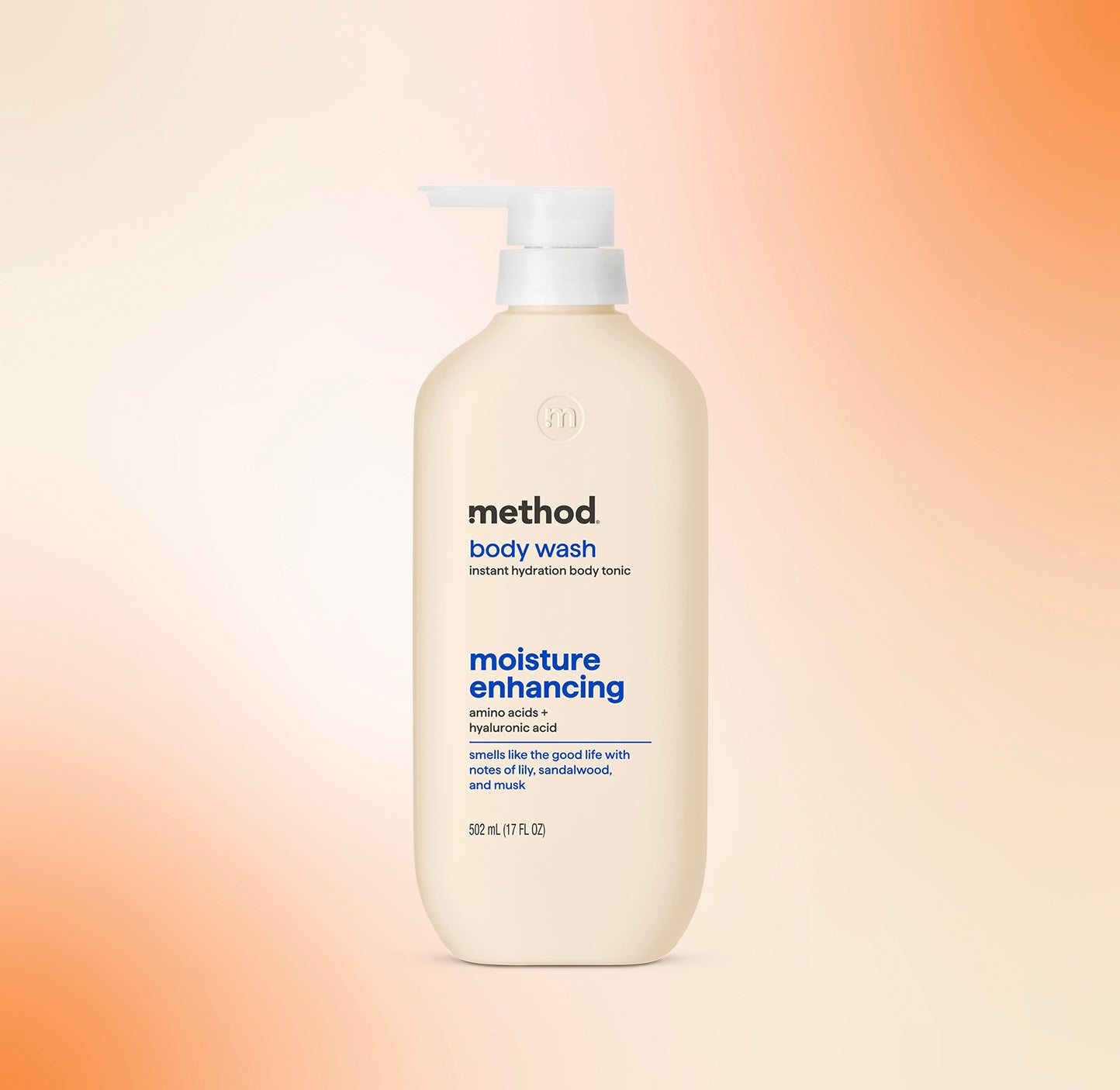 body wash tonic - moisture enhancing. amino acids + hyaluronic acid. 17 fl oz - Image 2