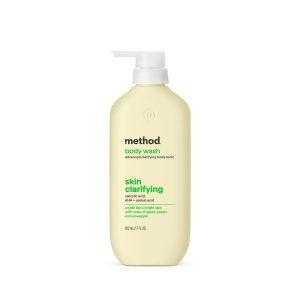 body wash tonic - skin clarifying. salicylic acid. AHA + azelaic acid. 17 fl oz