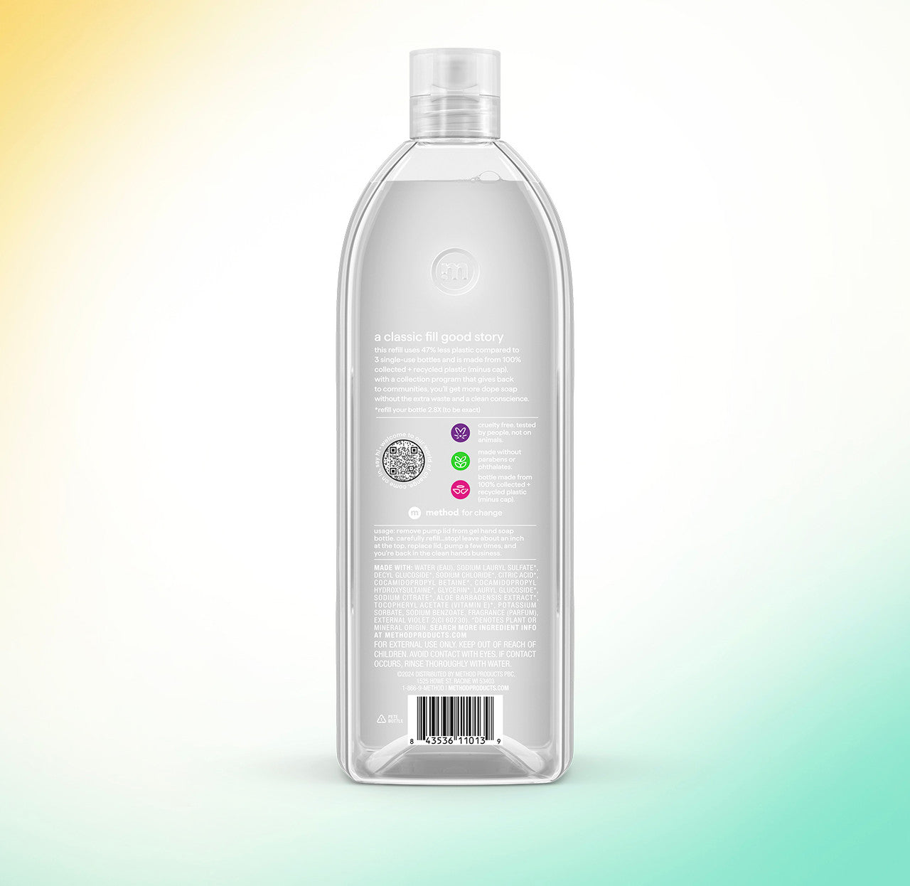 gel hand wash refill - sweet water. 34 fl oz 1 - Image 3