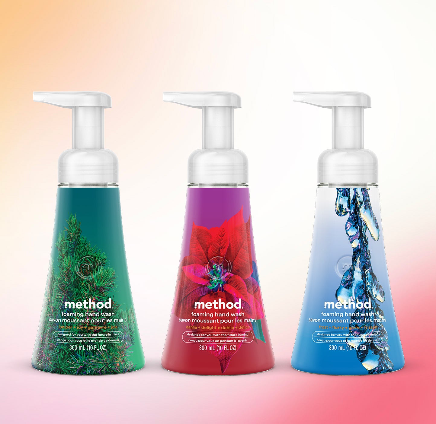 holiday hand wash variety trio. 30 oz - Image 2