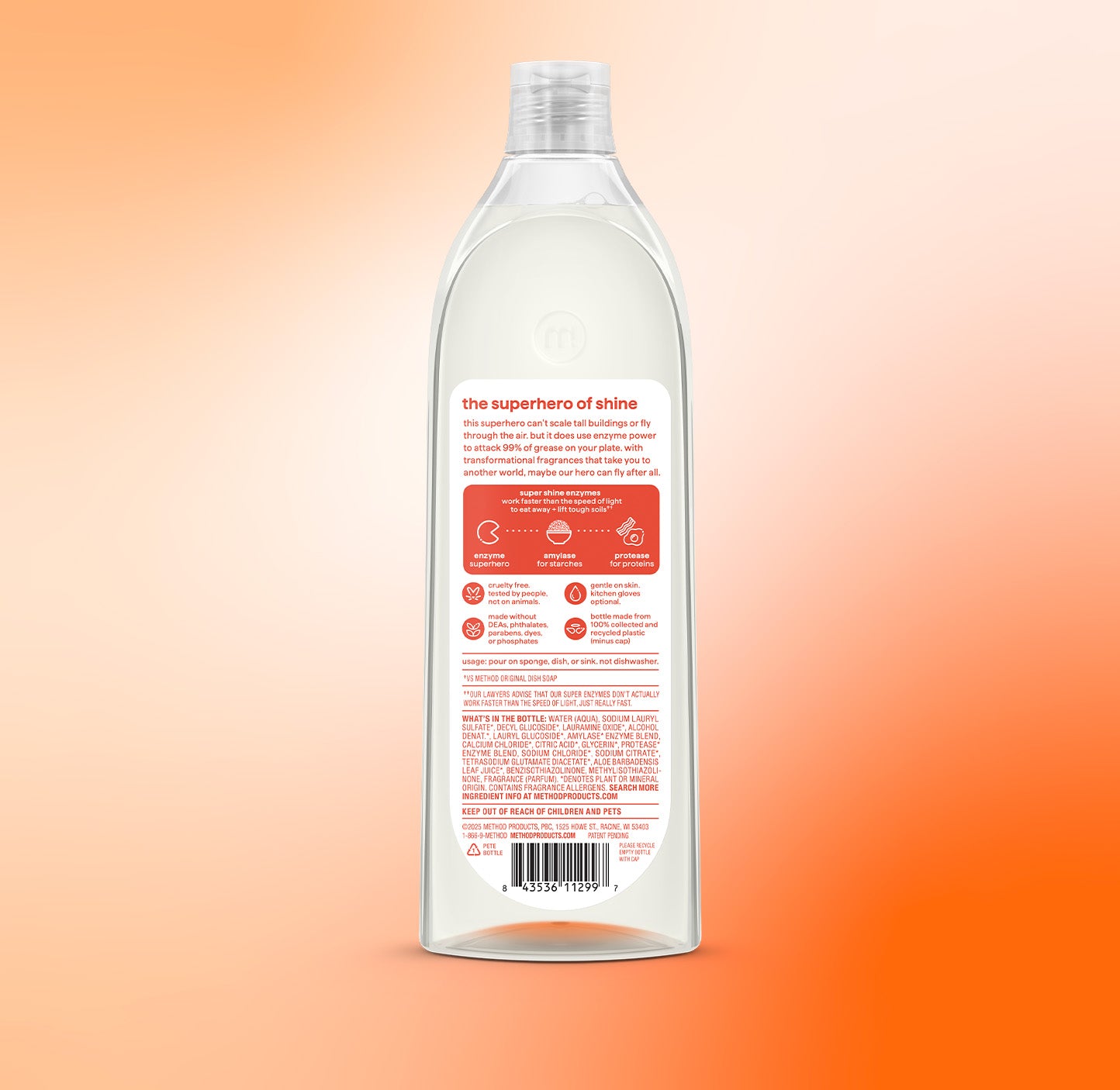 super shine liquid dish soap - among the orchards. 16 fl oz - Image 3