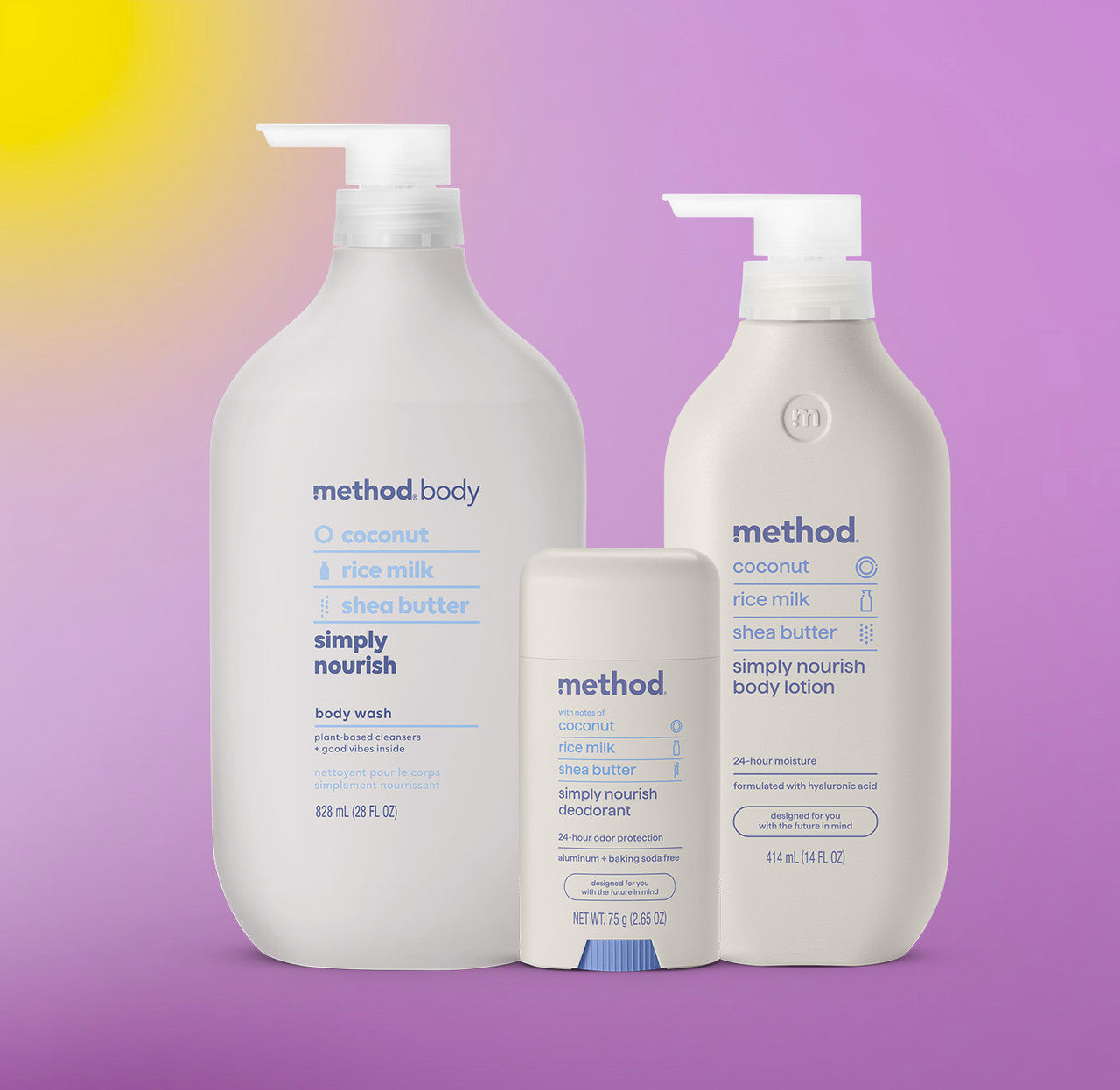 method body bundle - simply nourish. 44.65 oz - Image 2