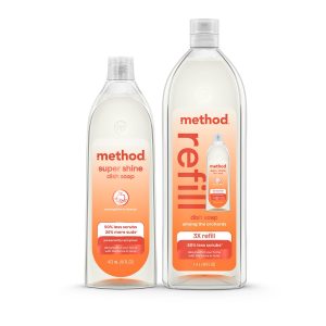 super shine liquid dish soap starter set - among the orchards