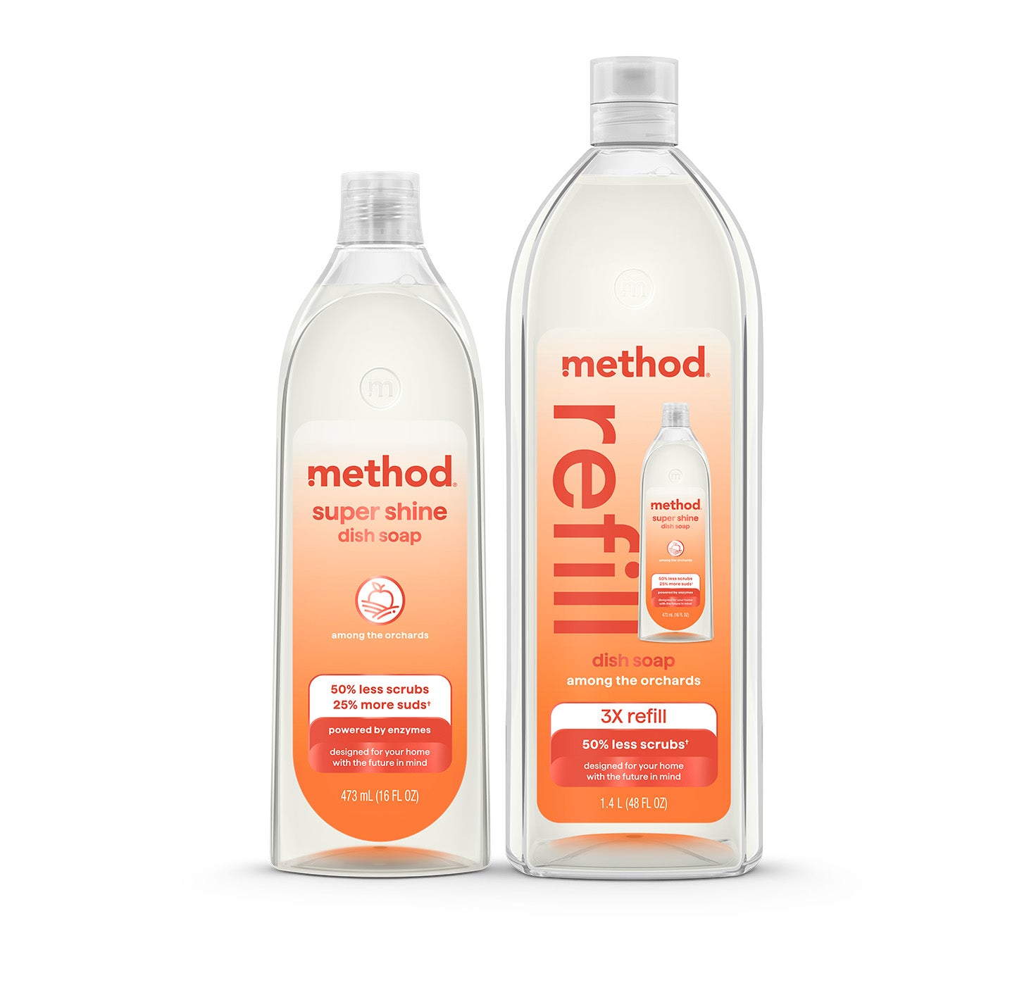 super shine liquid dish soap starter set - among the orchards