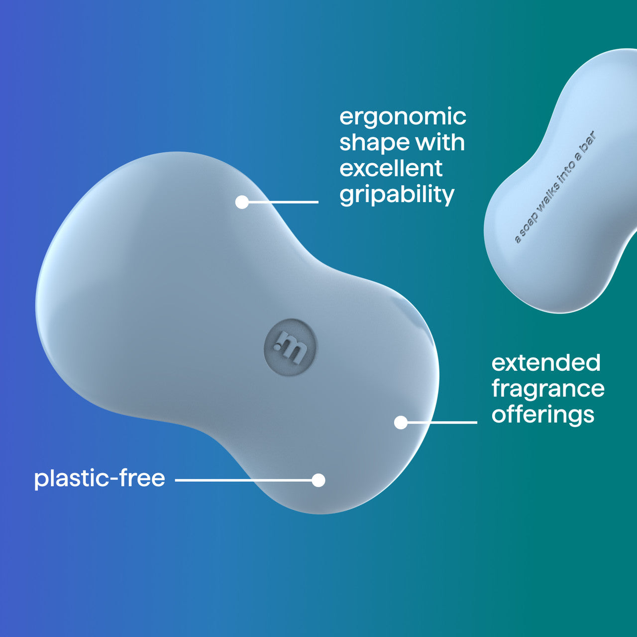 bar soap - glacier + granite. 2 bars - Image 6