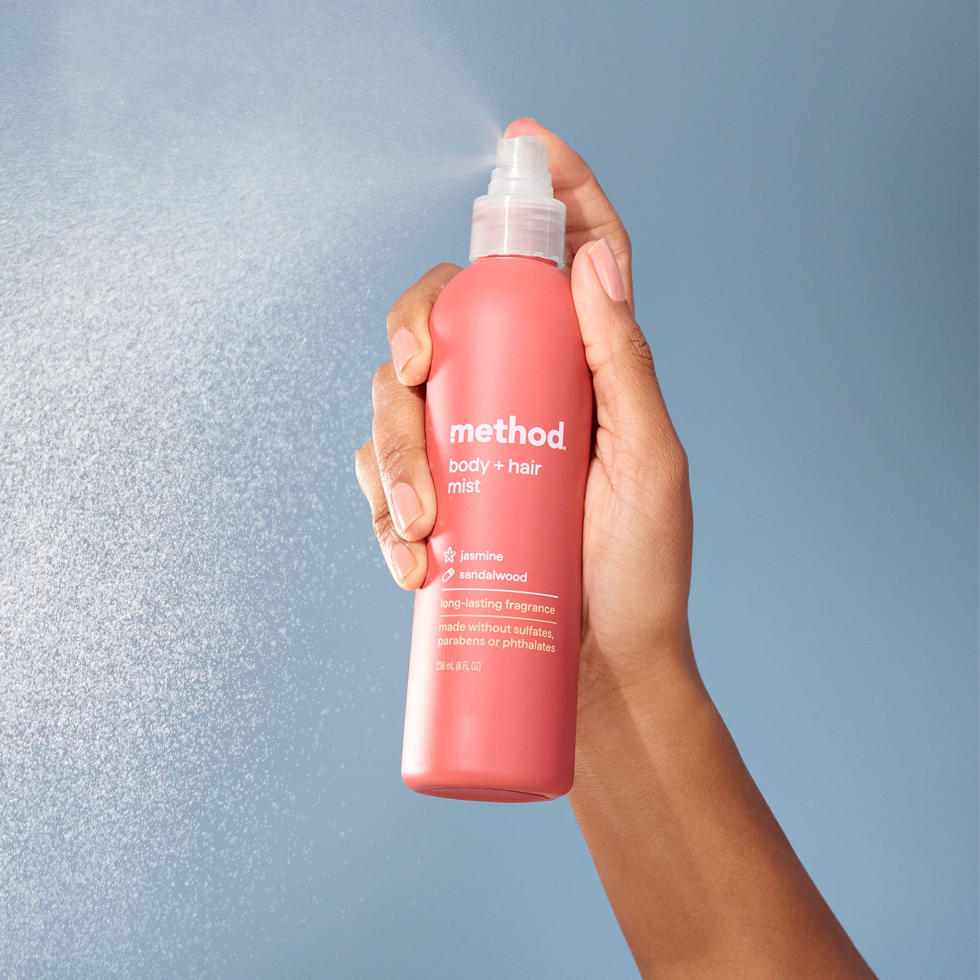 body + hair mist - jasmine + sandalwood. 8 fl oz - Image 6